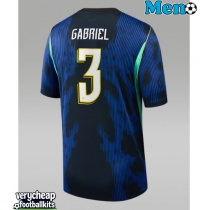 Brazil Gabriel Magalhaes #3 Replica Away Shirt World Cup 2026 Short Sleeve